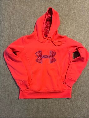 Under Armour ColdGear Storm Coral Hoodie Women’s Large